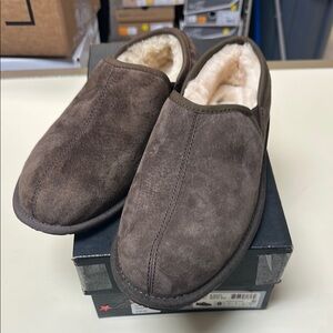 Ugg Men's Scuff Romeo Espresso Suede Slippers